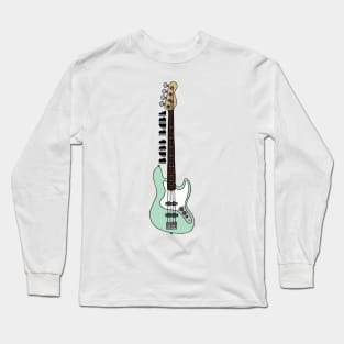 Bass Babe // Mint Green Long Sleeve T-Shirt